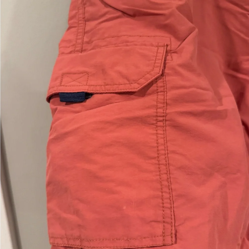 Lands’ End Men’s Swim Trunk Shorts Size Large Mesh Lining (36-38) Coral